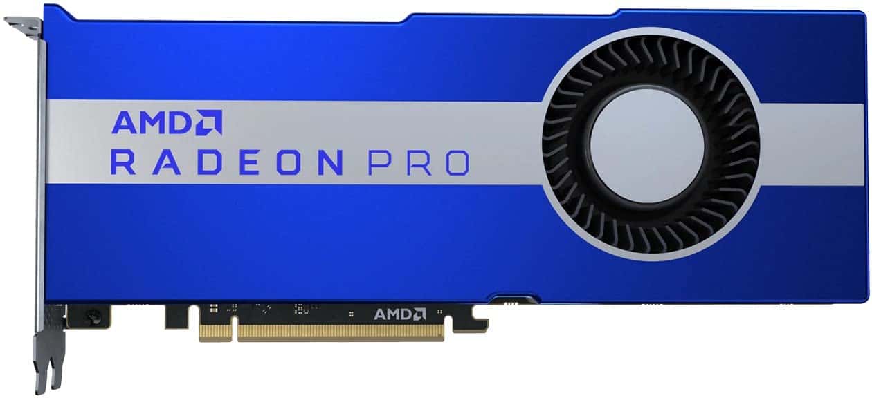 AMD AMD Radeon Pro VII Workstation Graphics Card, 16GB HBM2, 6x Mini DisplayPort, PCIe 4.0, Infinity Fabric Link Blue| 100-506163 - thumbnail 1