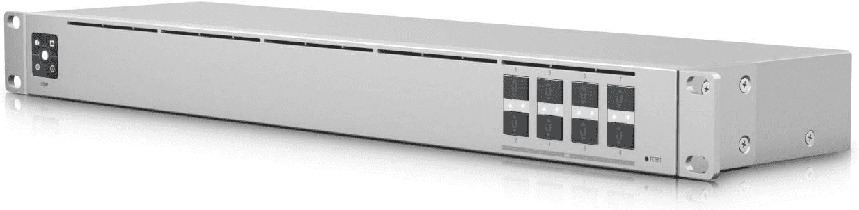 Ubiquiti UniFi USW Aggregation High-Performance 10G Aggregation Switch With 8 SFP+ Ports, Compact 1U Design, and Robust Network Integration for Enterprise Environments | USW-Aggregation thumbnail 3
