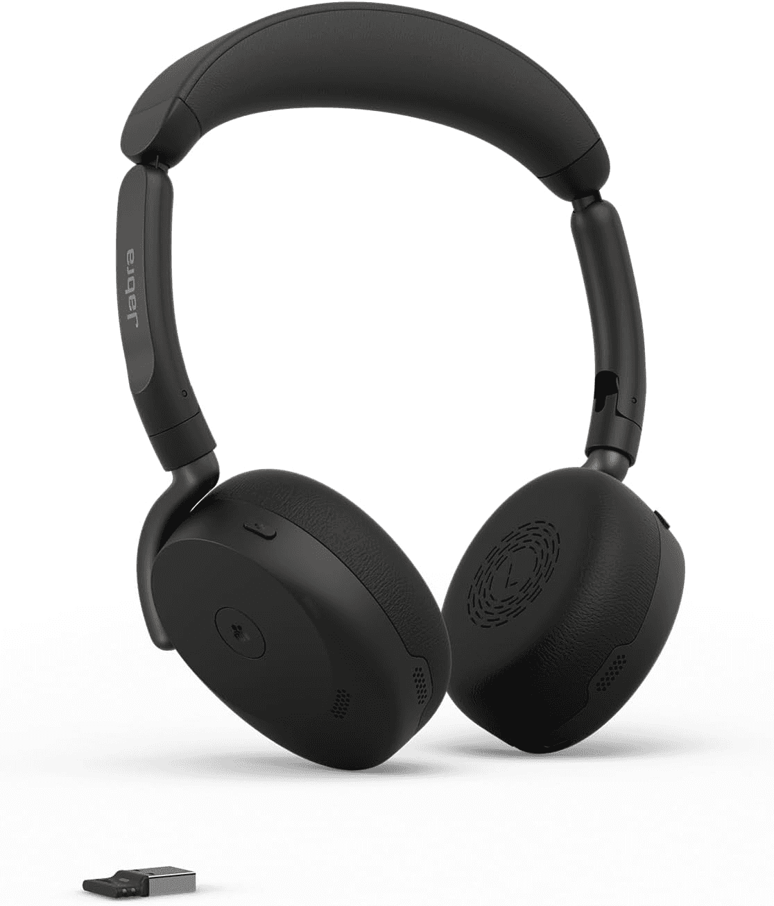Jabra Jabra Evolve3 65 Flex MS Wireless Headset with Link 390c USB-C Adapter, Microsoft Teams Certified, Boomless Design, Adaptive ANC, Bluetooth 5.3 | 36699-999-899 - Type: USB-A