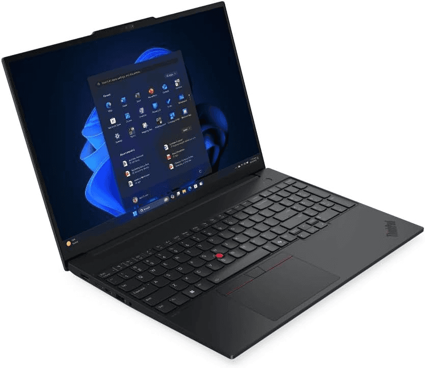 Lenovo Lenovo ThinkPad E16 Gen 3 AI Business Laptop, Intel Core Ultra 7 256V Processor, 16 GB RAM, 512 GB SSD, 16" WUXGA Display, DOS, Free Bag, Backlit Engish Keaboard, Black, 1 Year Warranty | 22AY0016GP - thumbnail 2
