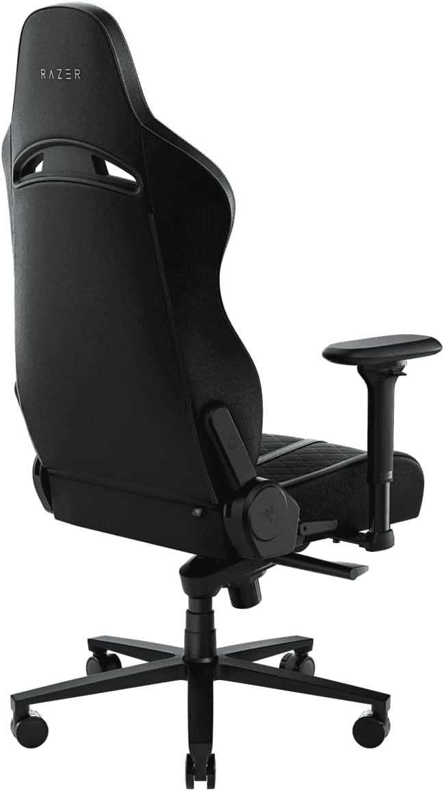 RAZER Razer Enki Gaming Chair: All-Day Gaming Comfort - Built-in Lumbar Arch - Optimized Cushion Density - Dual-Textured, Eco-Friendly Synthetic Leather - Reactive Seat Tilt & 152-Degree Recline - Green | RZ38-03720100-R3G1 - thumbnail 2