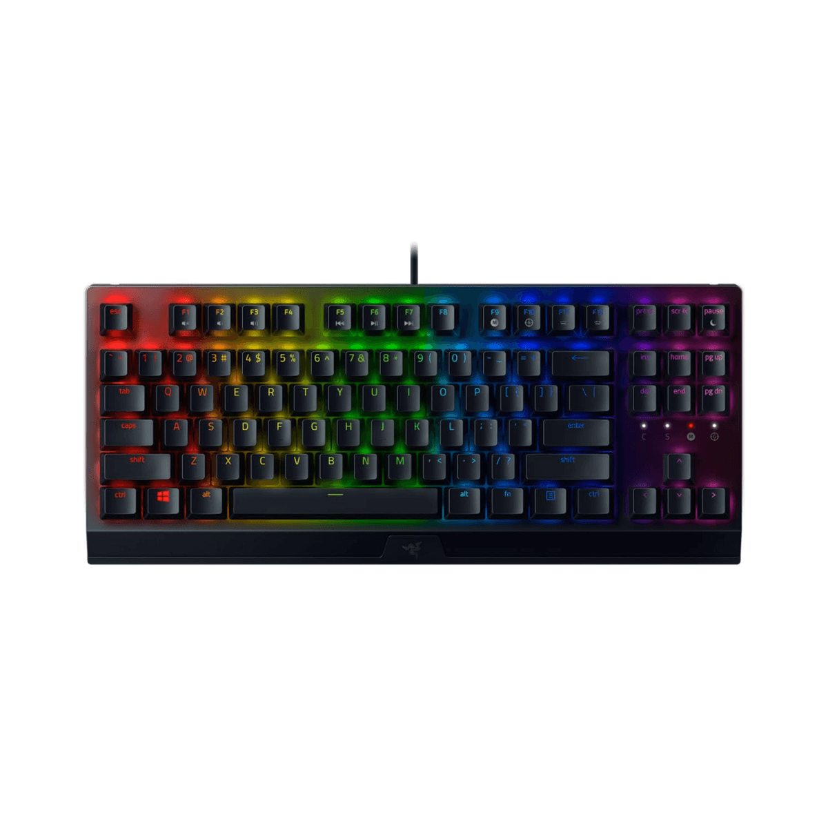 RAZER Razer BlackWidow V3 Tenkeyless  Green Switch ??? US Compact Mechanical keyboard with Razer Chroma RGB | RZ03-03490200-R3U1 - thumbnail 1