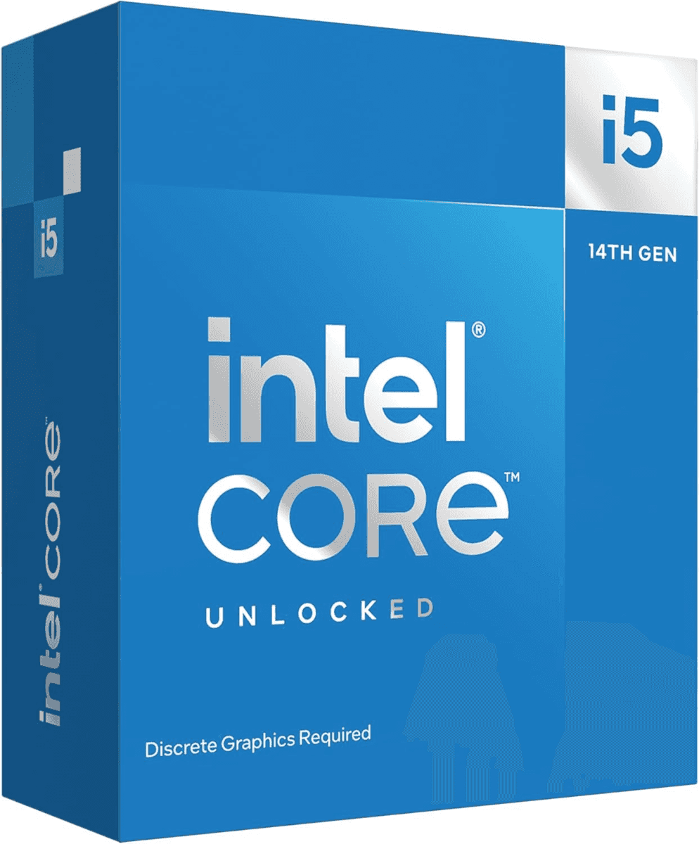 Intel Core i5-14600KF 3.5 GHz 14-Core LGA 1700 14th Gen Processor, 14 Cores & 20 Threads, 24MB Cache Memory, 5.3GHz MaxTurbo Boost, Dual-Channel DDR5-5600 / 192GB Max Memory | BX8071514600KF thumbnail 1