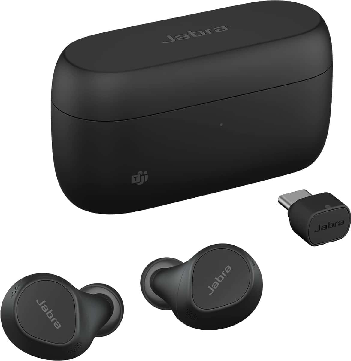 Jabra Jabra Evolve2 True Wireless in-Ear Bluetooth Earbuds with Active Noise Cancellation (ANC) and 4-mic MultiSensor Voice Technology - Microsoft Teams Certified, Works with All Other Meeting apps - Black| 20797-999-899  - thumbnail 2