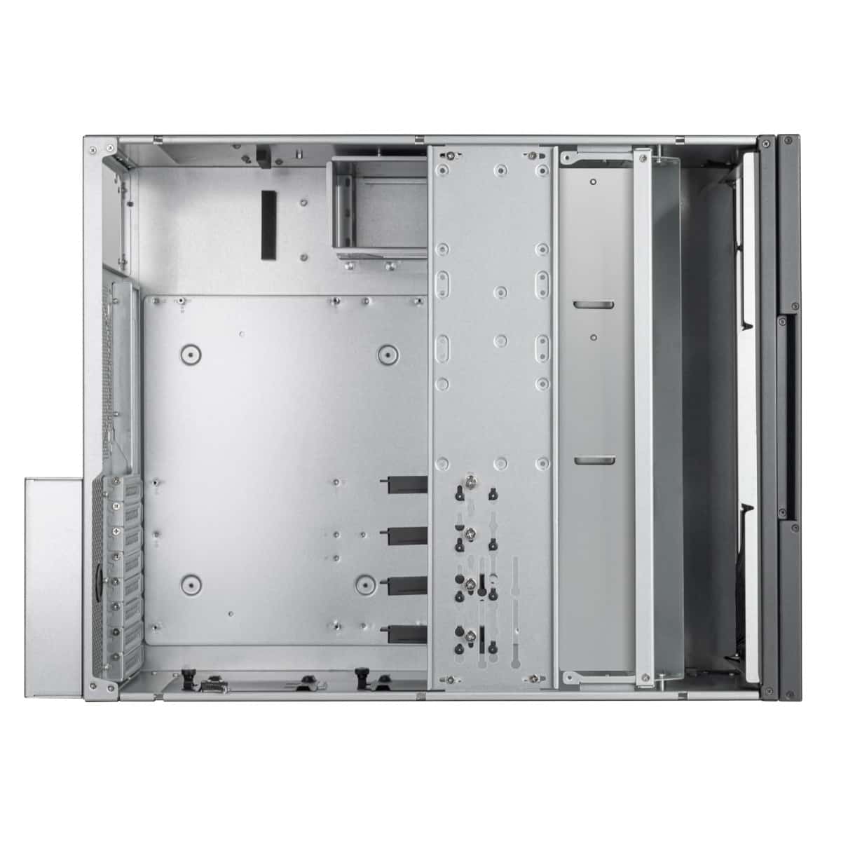 Silverstone SilverStone Technology RM52 5U Rackmount Server Chassis with Dual 360mm Liquid Cooling Capability | SST-RM52 RACK MOUNT COMPUTER CASE - thumbnail 6