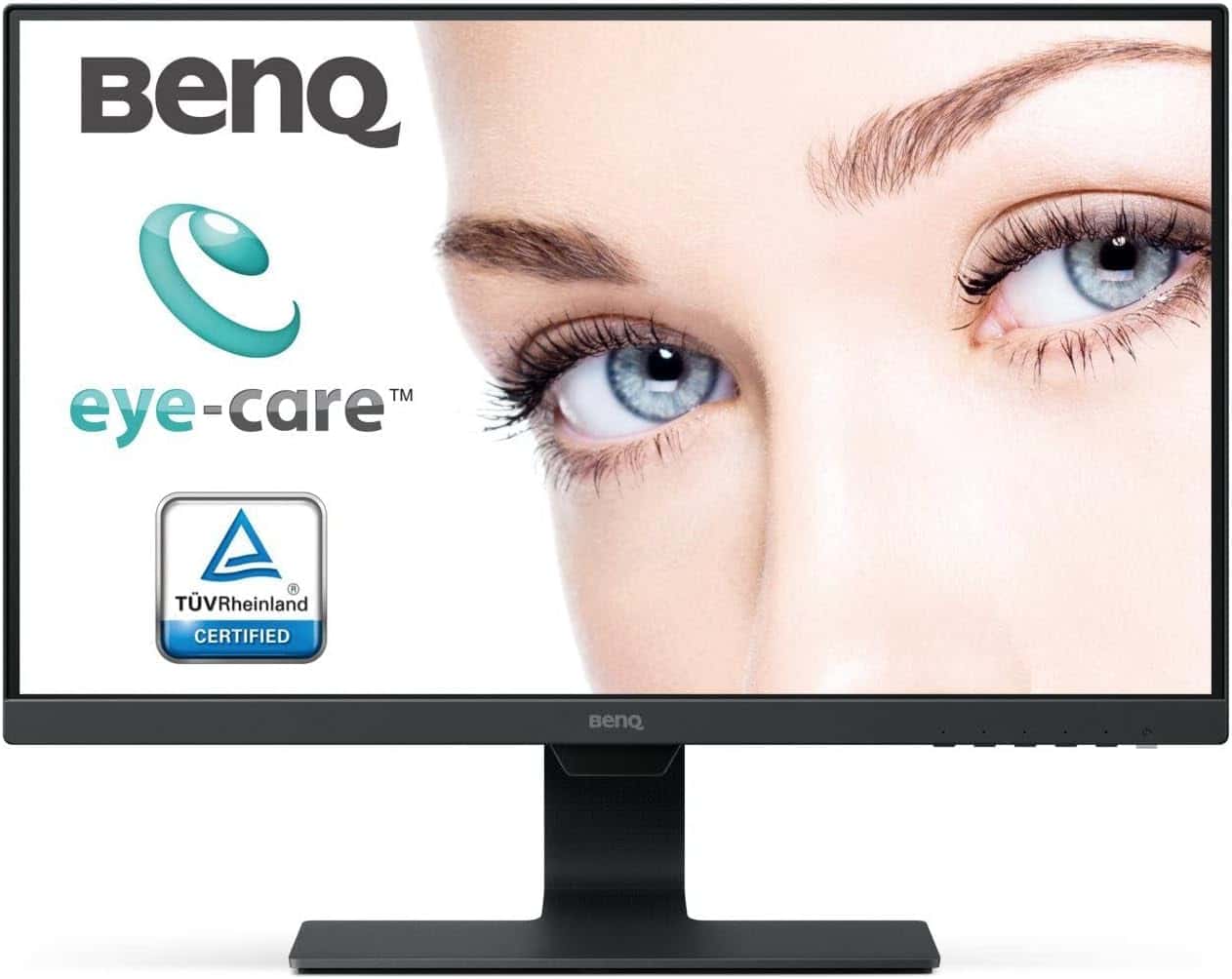 Benq BenQ GW2780 27 inch 1080p FHD Eye-Care, IPS Monitor, Ultra-Slim Bezel, 60 Hz, Brightness Intelligence, 2Wx2 Speakers, Tilt, HDMI, VGA, Display Port, Cable Management, Flicker-Free - thumbnail 2