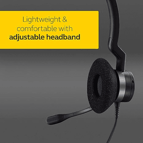 Jabra Jabra BIZ 2300 USB UC Headset Mono, Noise-cancelling Microphone | 2393-829-109 - thumbnail 2
