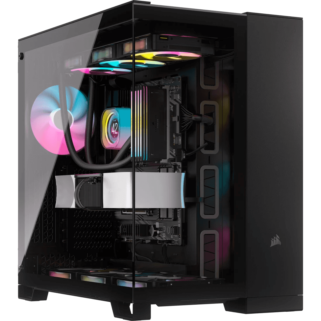 Nanotech Gaming & Streaming PC, AMD 7950X RYZEN 9 | NITRO+ RX9070 XT AMD RADEON 16GB | 64GB (2x32GB) DDR5 6000MHz | 4TB NVMe | LCD CPU Cooler | 850W Gold - thumbnail 1