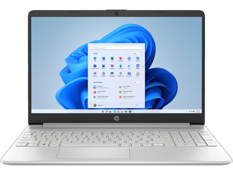 Hp HP 15S FQ5040NE Intel Core i7-1255U Processor, 16GB RAM, 512GB SSD, 15.6 FHD Display, Windows 11 Home, Silver Color, 1 Year Warranty | 6H5P9EA#ABV - thumbnail 1