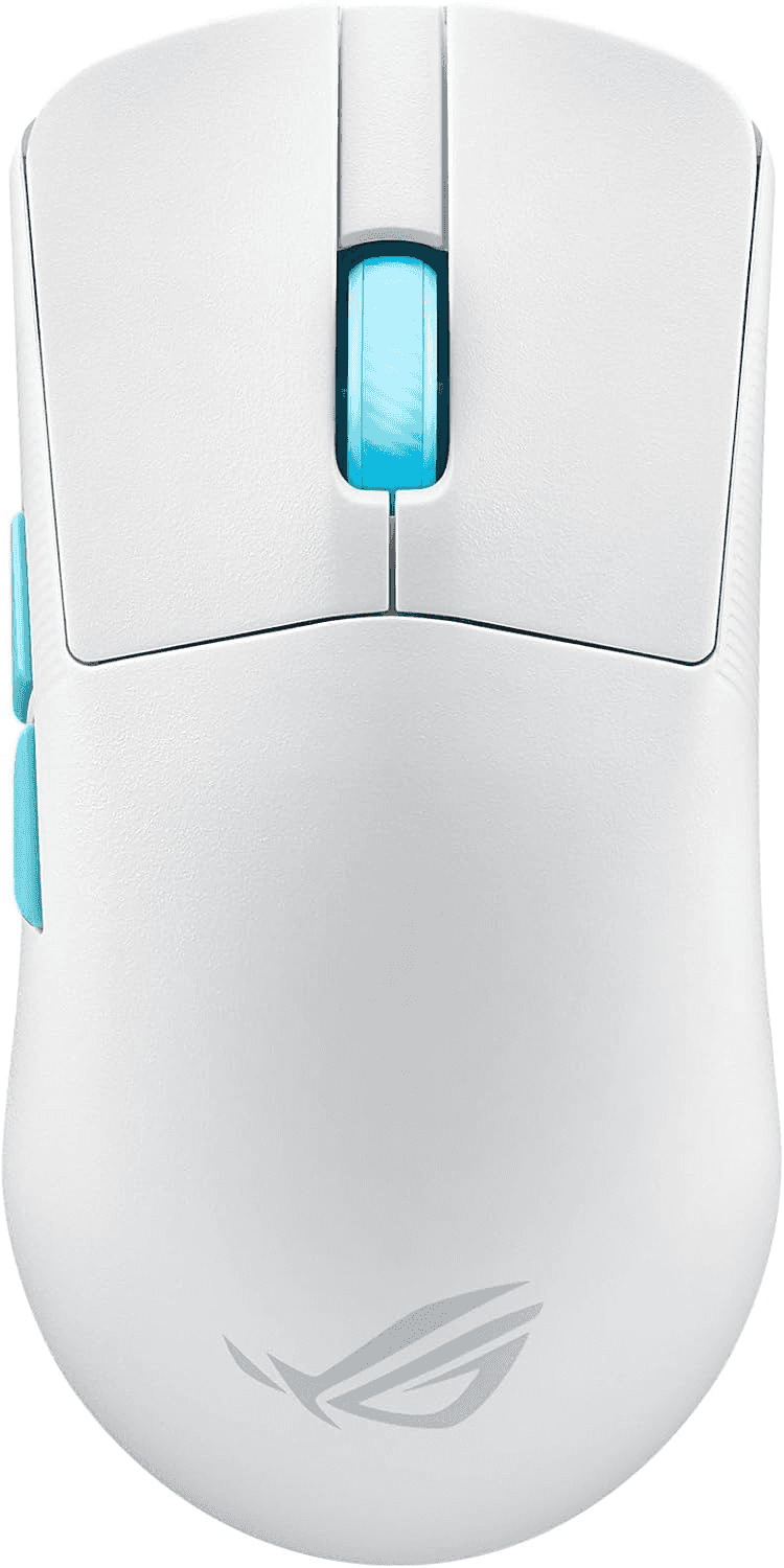 Asus ASUS ROG Harpe Ace Aim Lab Edition P713 Wireless Gaming Mouse, 2.4GHz SpeedNova Wireless & Bluetooth, Ultra-Lightweight Esports Design, High-Precision Optical Sensor, White – 90MP02W0-BMUA10 - thumbnail 1