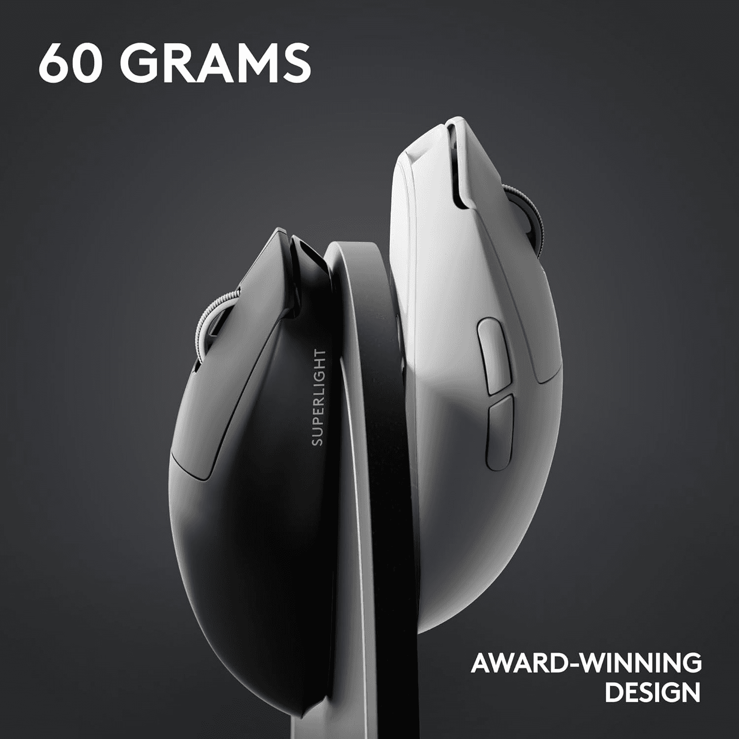 Logitech Logitech G PRO X SUPERLIGHT 2 LIGHTSPEED Wireless Gaming Mouse, Lightweight, LIGHTFORCE Hybrid Switches, HERO 2 Sensor, 32,000 DPI, 5 Programmable Buttons, USB-C Charging, PC & Mac - Black - thumbnail 6