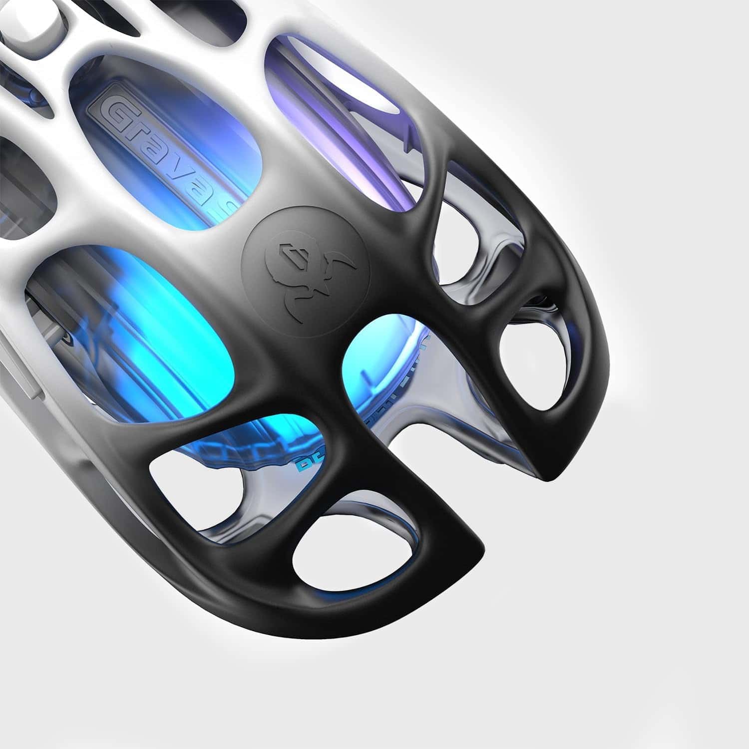 Gravastar GravaStar Mercury M1 Pro Wireless Gaming Mouse, Lightweight Magnesium Alloy, 26,000 DPI, PAW3395DM Sensor, 5 Programmable Buttons, Support Wired/2.4GHz/BT, Up to 200 Hours Battery Life-Gradient Black - thumbnail 5