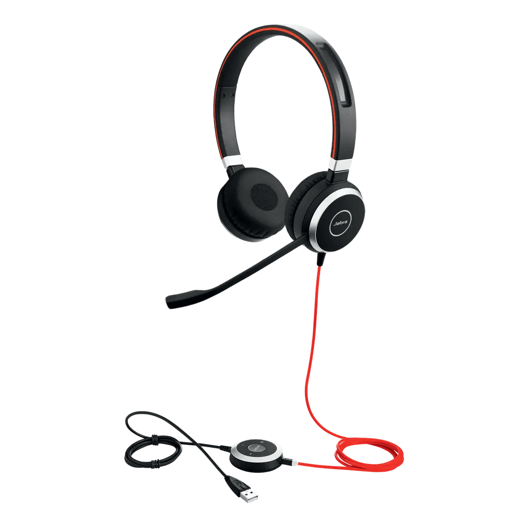 Jabra Jabra Evolve 40 UC Stereo W47N Wired Professional Headset, USB-A, 3.5mm Jack, Noise-Cancelling Microphone, Powerful 40mm Speakers, Connect To 1 Device, Great For Stationary Work, Unified Communication | 6399-829-209 - thumbnail 3
