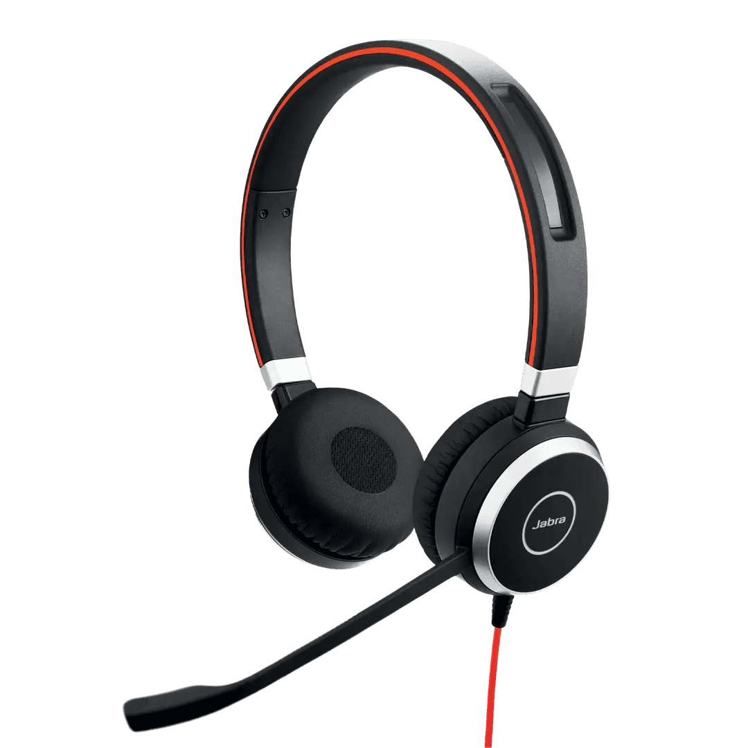 Jabra Jabra Evolve 40 UC Stereo W47N Wired Professional Headset, USB-A, 3.5mm Jack, Noise-Cancelling Microphone, Powerful 40mm Speakers, Connect To 1 Device, Great For Stationary Work, Unified Communication | 6399-829-209 - thumbnail 1