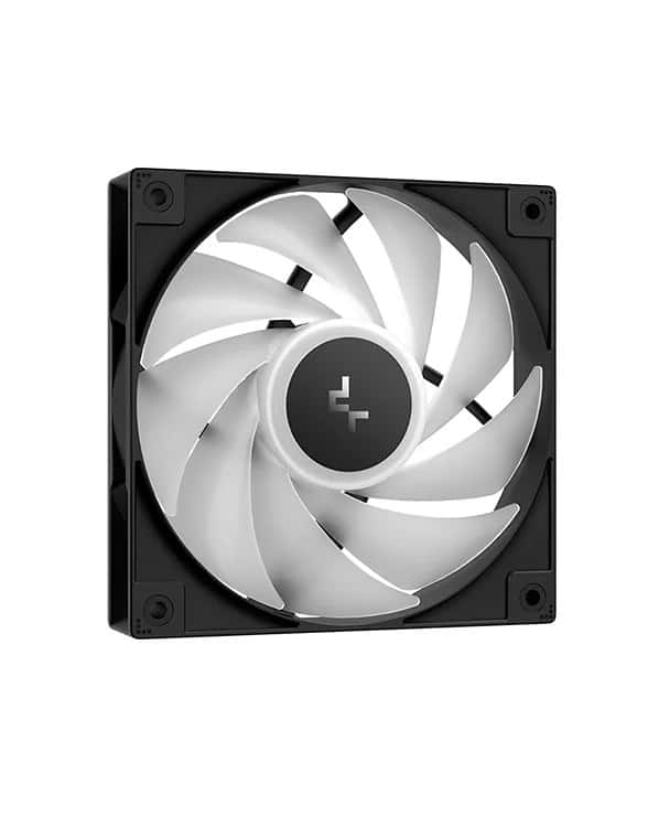 Asus Deepcool AG400 BK ARGB V2 All-black Single-tower AMD & Intel CPU Cooler, 500~2100 RPM±10%, 75.89 CFM Airflow, 120mm ARGB PWM Fan |  R-AG400-BKAMMN-GJD - thumbnail 3