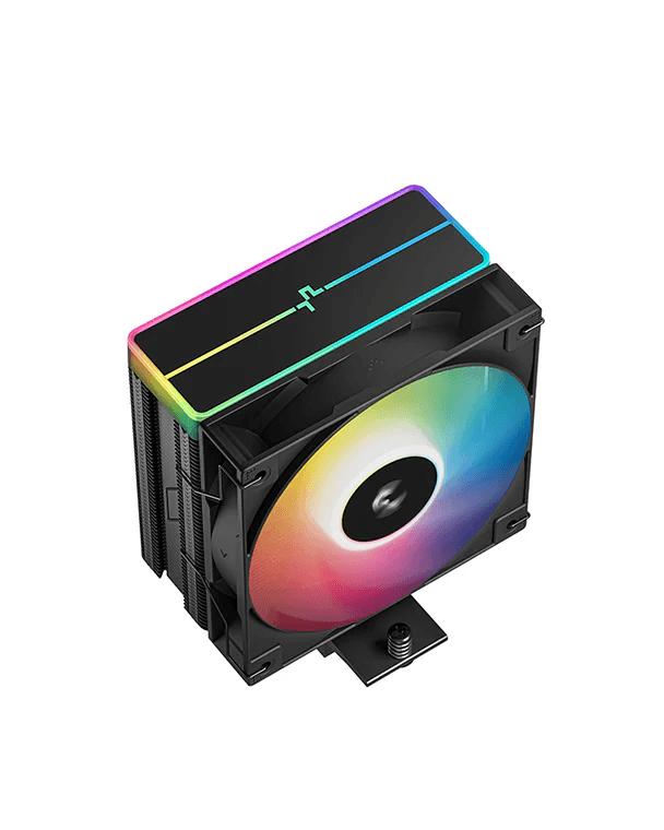 Deepcool AG400 BK ARGB V2 All-black Single-tower AMD & Intel CPU Cooler, 500~2100 RPM±10%, 75.89 CFM Airflow, 120mm ARGB PWM Fan |  R-AG400-BKAMMN-GJD thumbnail 5