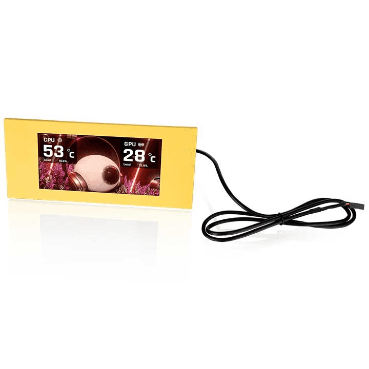 Thermaltake Thermaltake 6.0" LCD Panel Kit for View 600 TG Butter Caramel | AC-080-OOMNAN-A1 - thumbnail 5