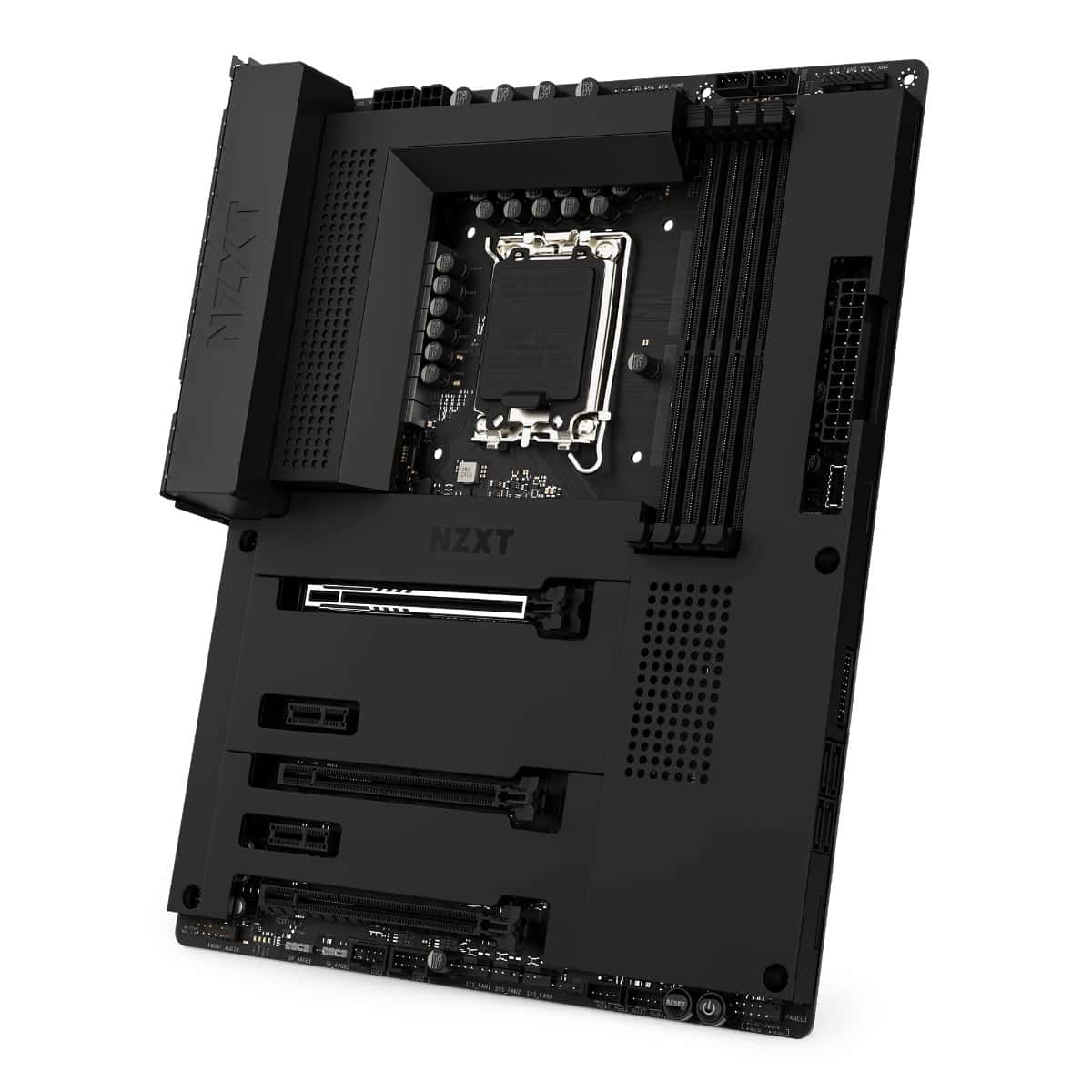 NZXT NZXT N7 Z790 Motherboard Intel Z790 chipset (Supports 12th &13th Gen CPUs) - ATX Gaming Motherboard - Integrated I/O Shield - WiFi 6E connectivity - Bluetooth - Black | N7-Z79XT-B1 - thumbnail 4