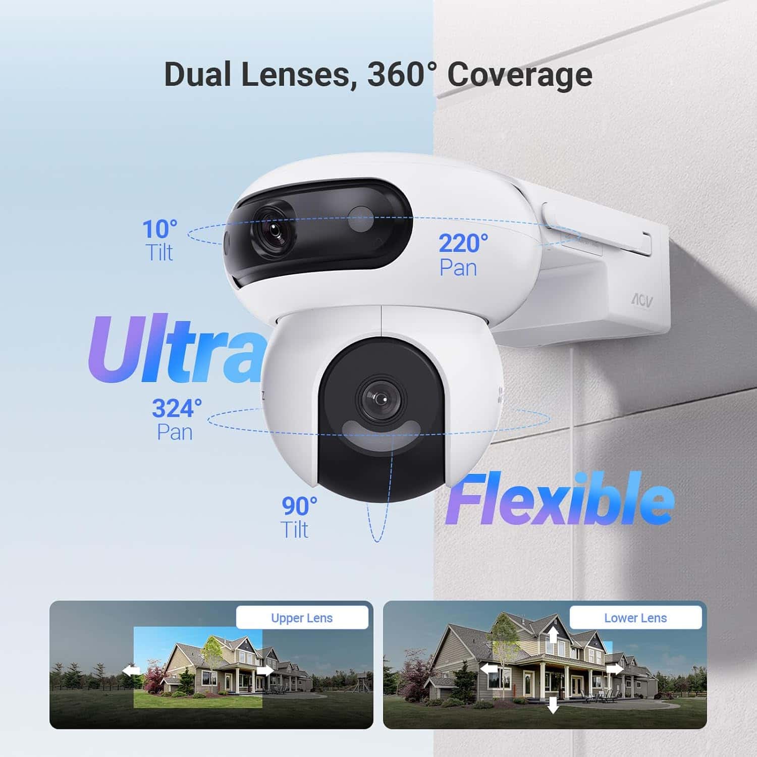 EZVIZ EZVIZ HB90x Dual 4G Kit Dual Lens Outdoor Security Camera, 8W Solar Panel 4MP+4MP 360 Wireless Wifi Surveillance Camera on 10400mAh Motorized Dual Lens Battery, Always-on Mode, Person/Vehicle Detection, Auto Tracking | CS-HB90X(4MP+4MP) - thumbnail 9