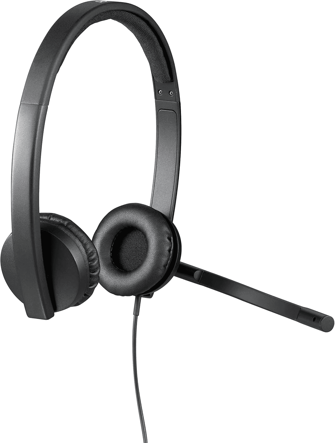 Logitech Logitech H570e Wired Headset, Stereo Headphones with Noise-Cancelling Microphone, USB, In-Line Controls with Mute Button, Indicator LED, PC/Mac/Laptop - Black - thumbnail 4