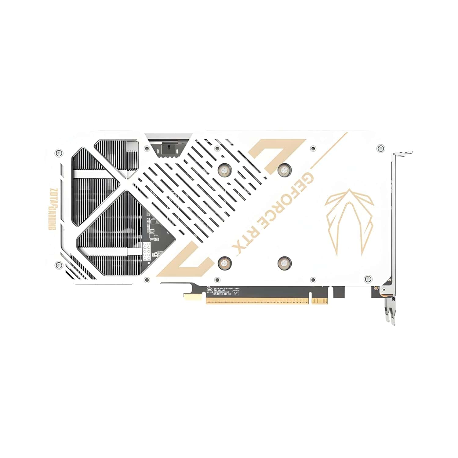 ZOTAC ZOTAC GAMING GeForce RTX 5070 Twin Edge OC White Edition Graphics Card, DLSS4 and 12GB of GDDR7 memory | ZT-B50700Q-10P - thumbnail 4