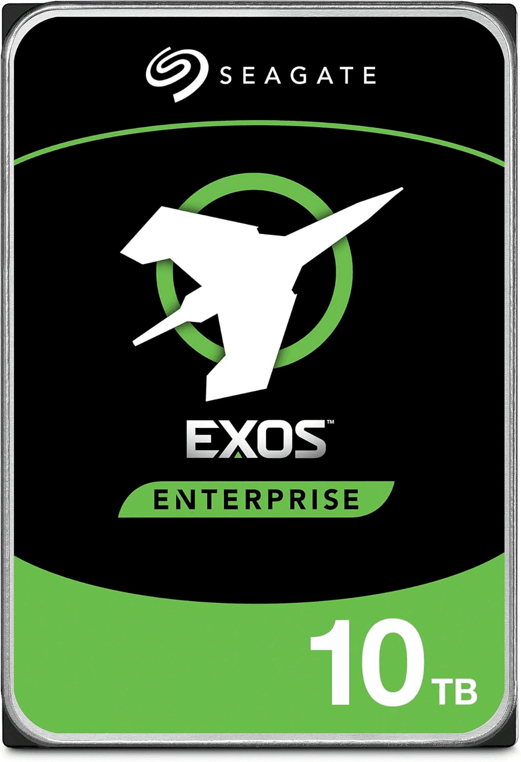 Seagate Seagate Exos X16 10TB Enterprise Hard Drive, 7200RPM, SAS 12Gb/s, 256MB Cache, 3.5″, 512e/4Kn – ST10000NM002G - thumbnail 1