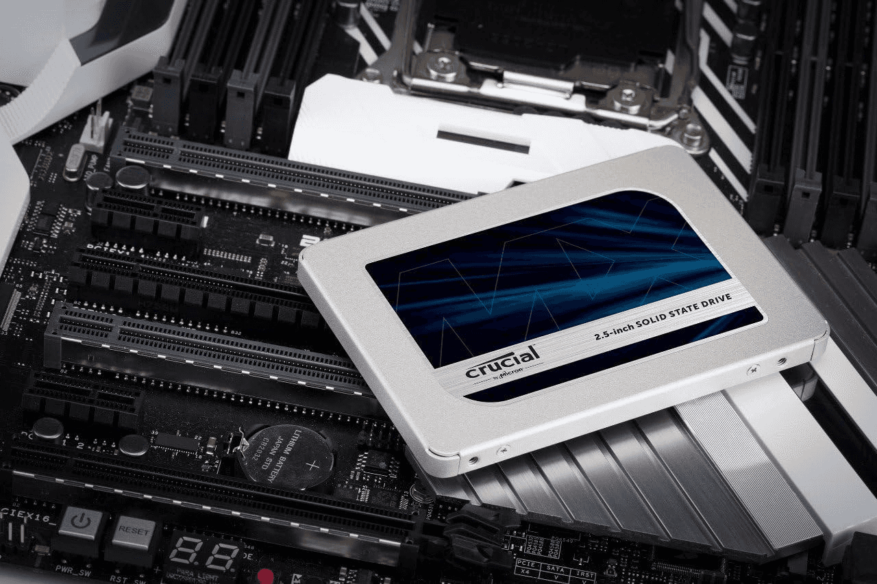 Crucial Crucial MX500 1TB 3D NAND SATA 2.5 Inch Internal SSD, up to 560MB/s CT1000MX500SSD1, Blue/Gray - thumbnail 2