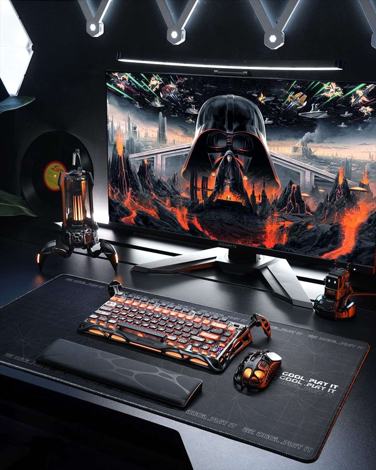 Gravastar GravaStar Mercury K1 Pro Gaming Keyboard, Wireless, Aluminium Alloy, 75% Layout, Custom Mechanical Keyboard, Durable Design with Unique Aesthetics, CyberFlare - thumbnail 9