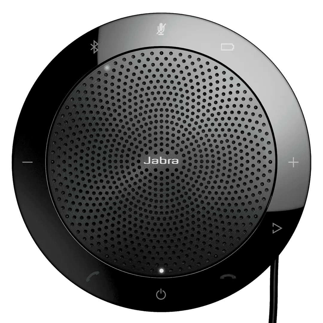 Jabra Jabra Speak 510 MS Wireless Bluetooth Speaker for Softphone and Mobile Phone  Easy Setup Portable Speaker for Holding Meetings Anywhere with Outstanding Sound Quality , PHS00SW, Black | 7510-109 - thumbnail 1