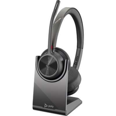 Hp Poly Voyager 4320 Microsoft Teams Certified Headset +BT700 dongle +Charging Stand | 77Z00AA - thumbnail 1