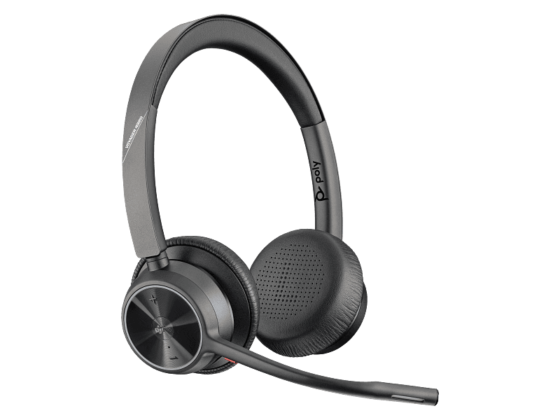 Hp Poly Voyager 4320 Microsoft Teams Certified Headset +BT700 dongle +Charging Stand | 77Z00AA - thumbnail 3