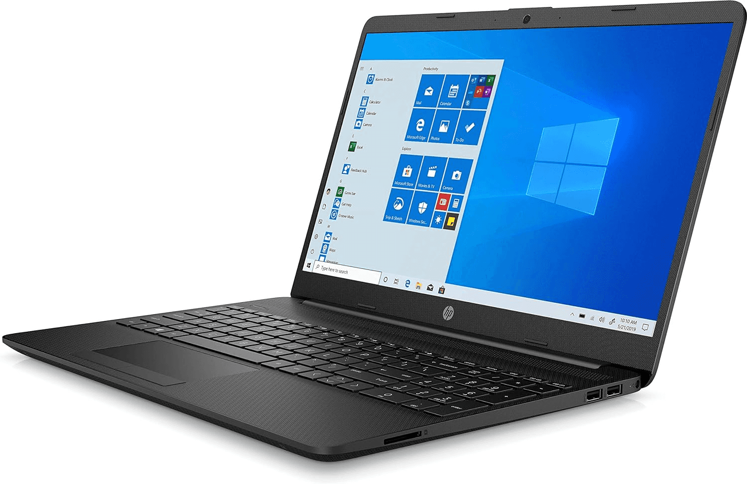 HP Laptop 15-dw3064ne, 15.6" FHD, 11th Gen. Intel?? Core??? i5, 8GB RAM, 512GB SSD, NVIDIA?? GeForce?? MX350 2GB, Windows 10,EN AR KB, Black, 3Y7N2EA thumbnail 6