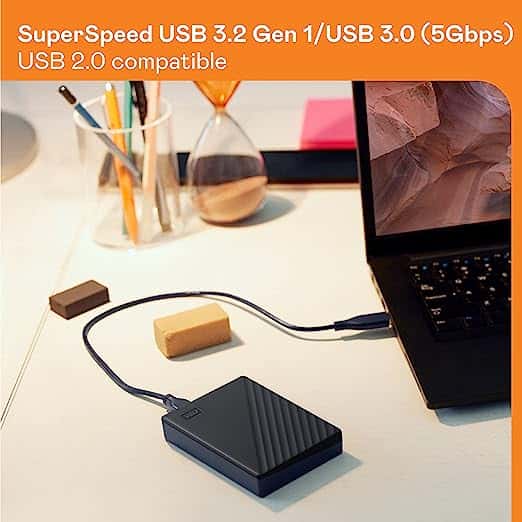 Western Digital WD ULTRA 4TB USB 3.2 Gen 1 External Hard Drive (2019, Black), 718037869438 - thumbnail 6