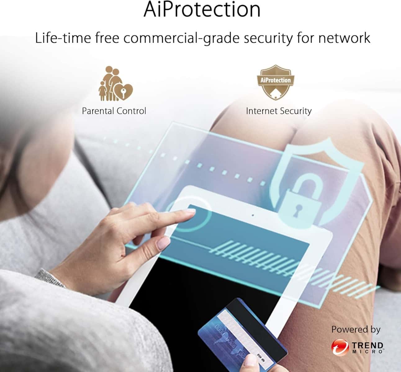 Asus  ASUS ZenWiFi XD5 AX3000 Mini Dual-Band Whole Home Mesh WiFi 6 System, 802.11ax, Up to 3500 sq ft & 4+ Rooms, AiMesh, Free Internet Security, Parental Controls, 2 Pack, White | 90IG0750-MO3B40 - thumbnail 6