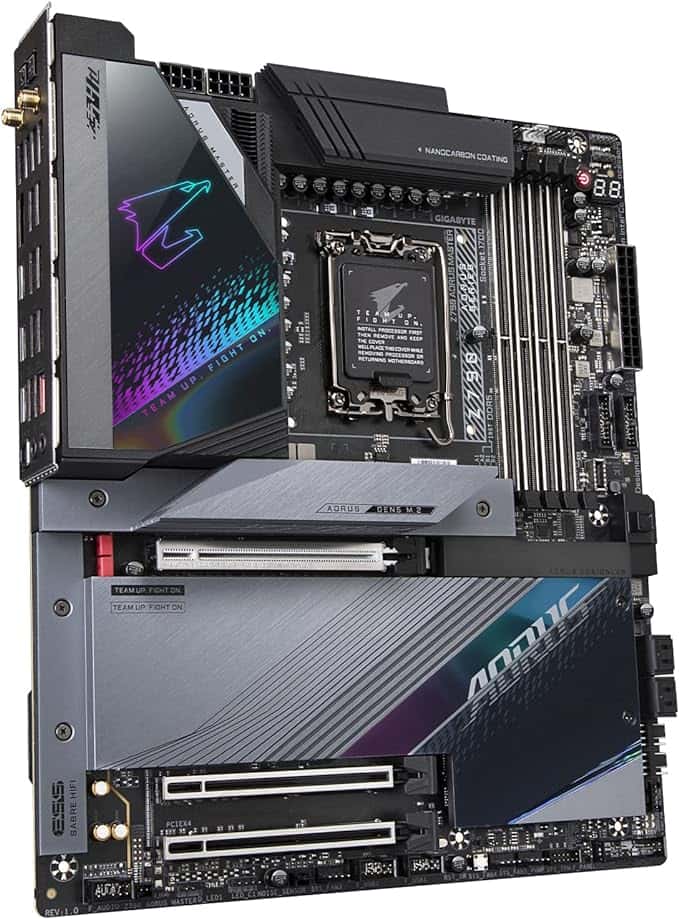 GIGABYTE Z790 AORUS Master (LGA 1700/ Intel Z790/ EATX/ DDR5/ 5* M.2/ PCIe 5.0/ USB 3.2 Gen2X2 Type-C/Intel WiFi 6E/ Marvell AQtion 10GbE LAN/Q-Flash Plus/EZ-Latch Plus/Gaming Motherboard) - thumbnail 2