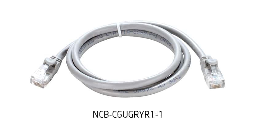 D-link D-Link Cat6 0.5 Meter UTP Patch Cord, 4 Pairs Unshielded Twisted Pair (UTP) Cable, Bare Copper, Bare Copper, 24 AWG Conductor, HD-PE, PVC UL94V-0, Gold Plated -0.5 Mtr | NCB-C6UGRYR1-05 - thumbnail 1