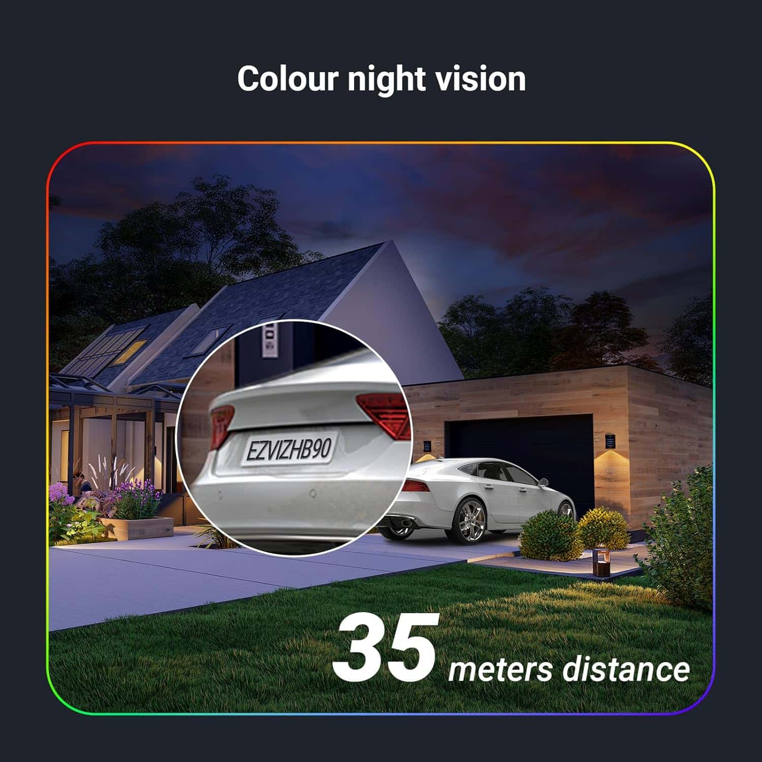 EZVIZ EZVIZ HB90x Dual 4G Kit Dual Lens Outdoor Security Camera, 8W Solar Panel 4MP+4MP 360 Wireless Wifi Surveillance Camera on 10400mAh Motorized Dual Lens Battery, Always-on Mode, Person/Vehicle Detection, Auto Tracking | CS-HB90X(4MP+4MP) - thumbnail 4
