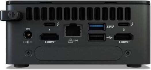 Asus ASUS NUC 13 Pro Kit, NUC13ANHi5, Core i5-1340P Processor, 4xUSB, M.2 22x80 NVMe; 22x42 SATA, 2.5'' SATA slot, 2,5Gbe LAN, 2xHDMI, 2x Thunderbolt 4 (USB-C+DP), EU cord, single unit | 90AB3ANH-MR6120 - thumbnail 1