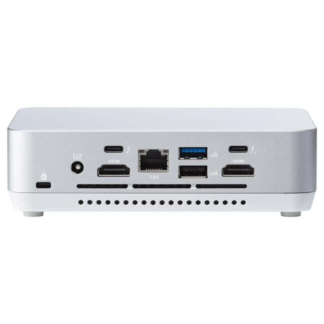 Asus ASUS NUC 14 Pro+ Mini PC RNUC14RVSU700002I, Intel Core U7 155H processor, 64GB  5600MTs DDR5 SODIMM, 2TB NVMe SSD, Windows 11 Professional, EU Cord, Wi-Fi 6E, White | 90AR0051-M000A0 - thumbnail 5
