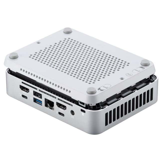 Asus ASUS NUC 14 Pro+ Mini PC RNUC14RVSU700002I Barebone Computer, Intel Core U7 155H processor, Intel Arc Graphics, 2x SODIMM Slots, M.2 2280 NVMe & M.2 2242 SSD Storage Slot, EU Cord, White | 90AR0051-M000A0 (NO RAM NO SSD ) - thumbnail 5