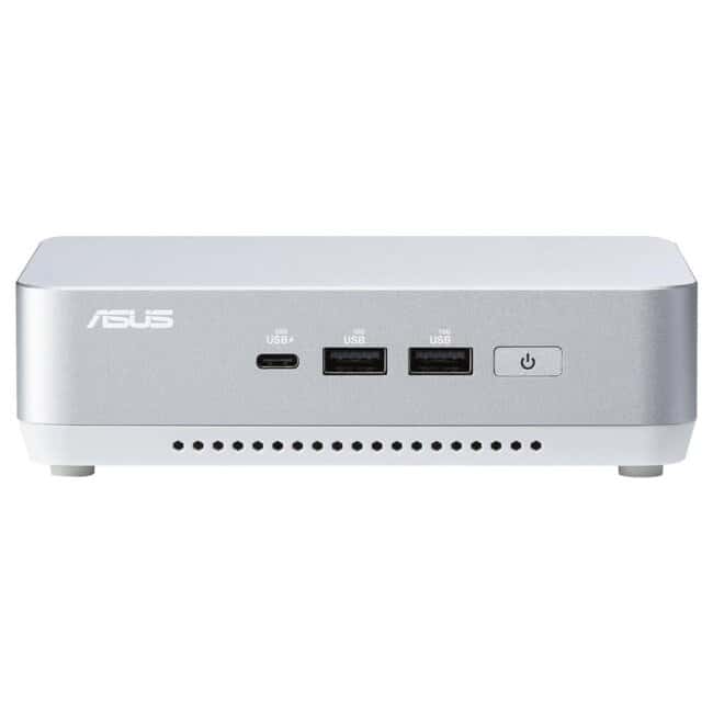 Asus ASUS NUC 14 Pro+ Mini PC RNUC14RVSU700002I Barebone Computer, Intel Core U7 155H processor, Intel Arc Graphics, 2x SODIMM Slots, M.2 2280 NVMe & M.2 2242 SSD Storage Slot, EU Cord, White | 90AR0051-M000A0 (NO RAM NO SSD ) - thumbnail 1