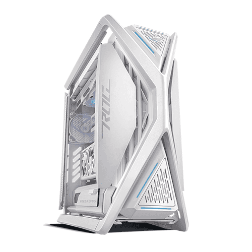 Nanotech ROG Extreme Gaming & Rendering PC, PWD. By ASUS White Edition: Core i9 14900K, Nvidia RTX ROG ASTRAL RTX5080 16GB, 64GB (2x32GB) DDR5 DRAM 6400MT/s, 4TB SSD NVME  +24 TB SATA HDD, 1200W Platinum II ATX 80+, Ryujin III 360 ARGB AIO CPU Cooler, WiFi+ BT - thumbnail 2