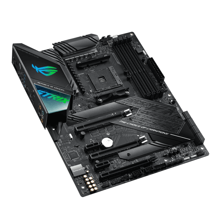 Asus ASUS ROG Strix X570-F Gaming  AMD X570 ATX gaming motherboard with PCIe 4.0, Intel Gigabit Ethernet, 14 power stages, dual M.2 with heatsinks, SATA 6Gb/s, USB 3.2 Gen 2 and Aura Sync RGB lighting | 90MB1160-M0EAY0 - thumbnail 7