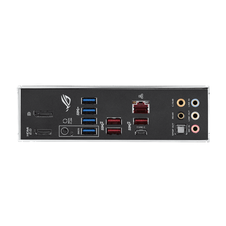 Asus ASUS ROG Strix X570-F Gaming  AMD X570 ATX gaming motherboard with PCIe 4.0, Intel Gigabit Ethernet, 14 power stages, dual M.2 with heatsinks, SATA 6Gb/s, USB 3.2 Gen 2 and Aura Sync RGB lighting | 90MB1160-M0EAY0 - thumbnail 5