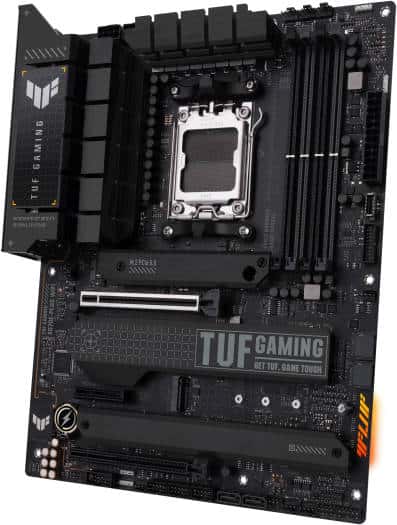 Asus Asus Tuf Gaming X670E-Plus Wifi ATX DDR5 Motherboard, Socket AM5, Max 128GB Memory, PCIe 5.0, AMD X670 Chipset, Tuf LAN Guard, Wi-Fi 6E, Bluetooth v5.2,  Realtek 2.5Gb Ethernet | 90MB1BK0-M0EAY0 - thumbnail 2