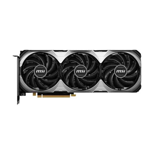 MSI MSI GeForce RTX 4060 Ti VENTUS 3X OC Graphics Card, 16GB GDDR6 128-bit Memory, 2610 MHz Boost Clock, 18 Gbps Memory Speed, 4352 CUDA Cores, PCI E Gen 4 x16, DisplayPort / HDMI | 912-V517-004 - thumbnail 4