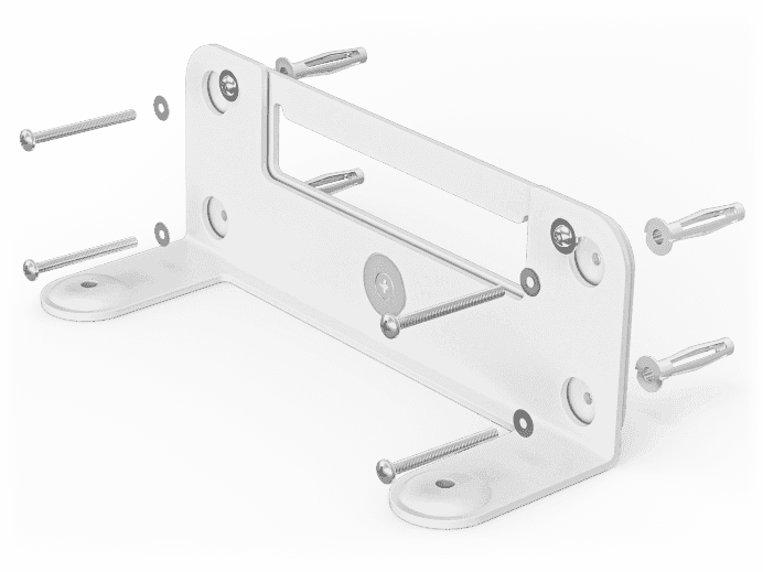 Logitech Wall Mount for Video Bars VESA-compatible mounting kit for Rally Bar and Rally Bar Mini, white | 952-000044 thumbnail 3