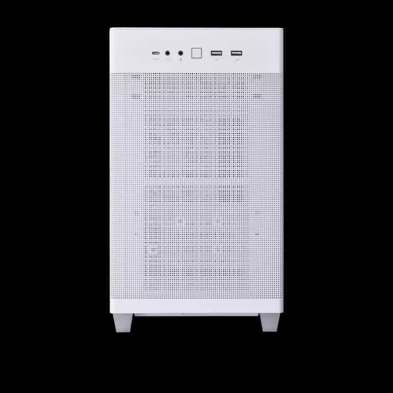 Asus Asus AP201 Prime Tempered Glass White Edition 33L MicroATX Case, Tool-Free Side Panels, Support For 360mm Coolers, 338mm Graphics Cards, Standard ATX PSU's, White | 90DC00G3-B39010 - thumbnail 7
