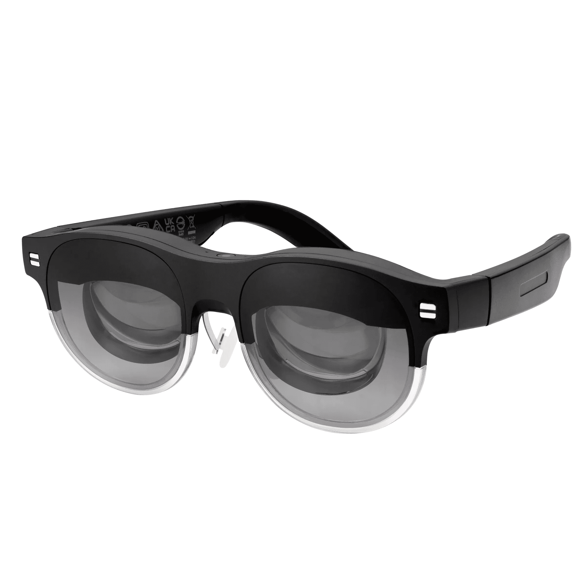 Asus ASUS AirVision M1 Smart Glasses, 100" Wearable Display with All-Day Comfort, 1100 nits, 95% DCI-P3, Designed for ROG Ally, Windows Laptop and PCs, TÜV Rheinland Certified for Flicker Reduce and Low Blue-Light | 90LJ00L5-B01370 - thumbnail 1