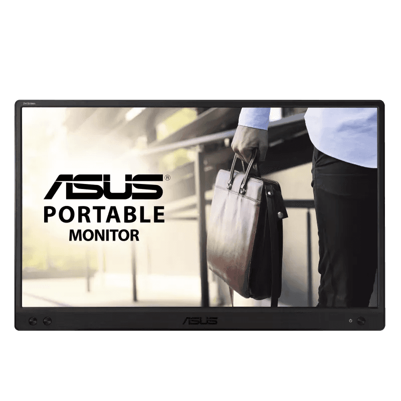 ASUS ZenScreen MB166C Portable USB Monitor- 15.6 inch, Full HD, IPS, USB Type-C, Flicker Free, Blue Light Filter, Anti-glare surface | 90LM07D3-B01170  15.6 PORTABLE MONITOR thumbnail 1